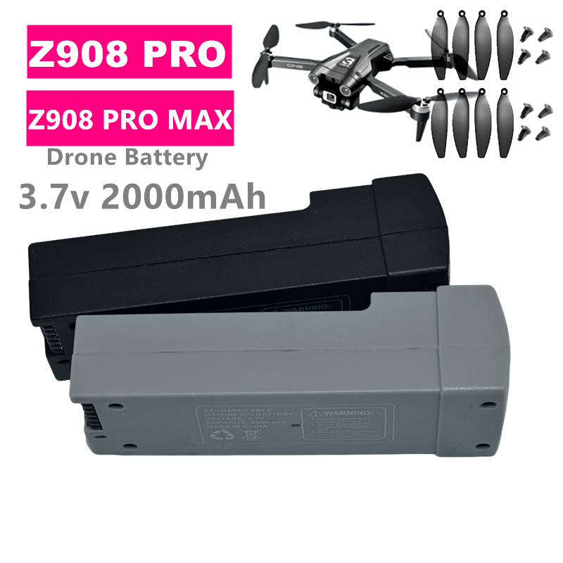 Drone Battery Lipo - Bateria z908 pro drone 3.7v 2000mah