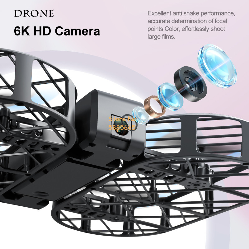 Câmera HD 8K 360 °   Proteção  - Drone Battery Case avaliação e preço