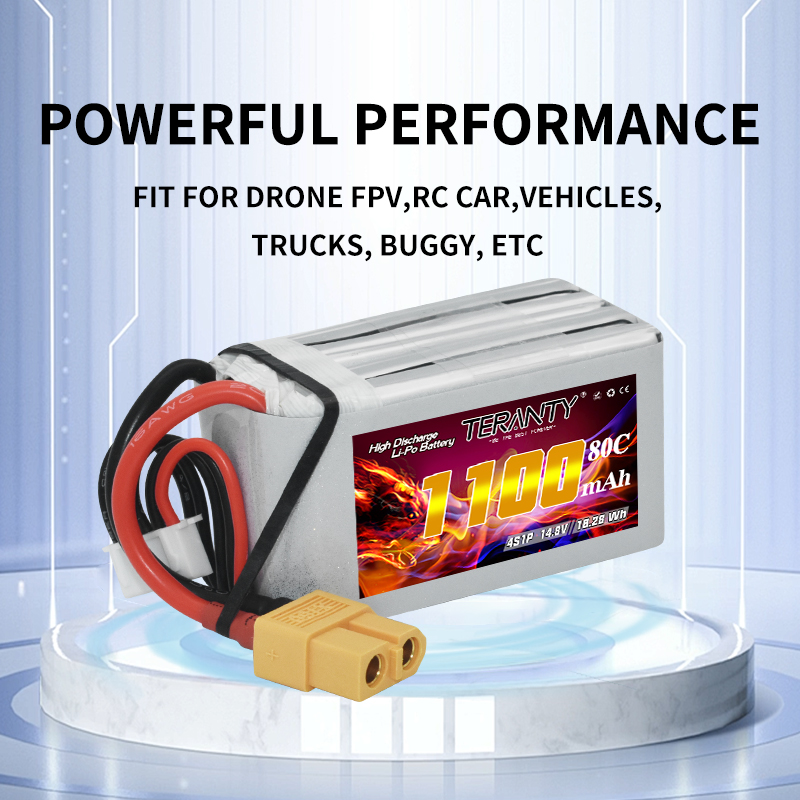 Bateria Lipo TERANTY 4S 1100mA - Drone Battery Lipo avaliação e preço