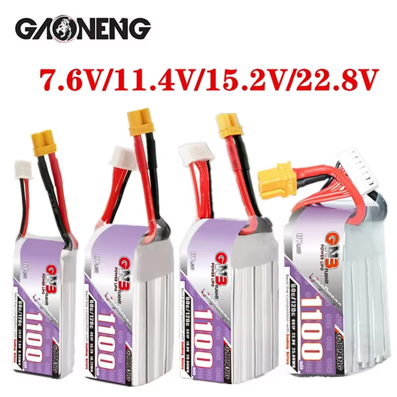 Gbn 1100mah 2S 3S 4S 6S 60c/12 - Drone Battery Lipo avaliação e preço