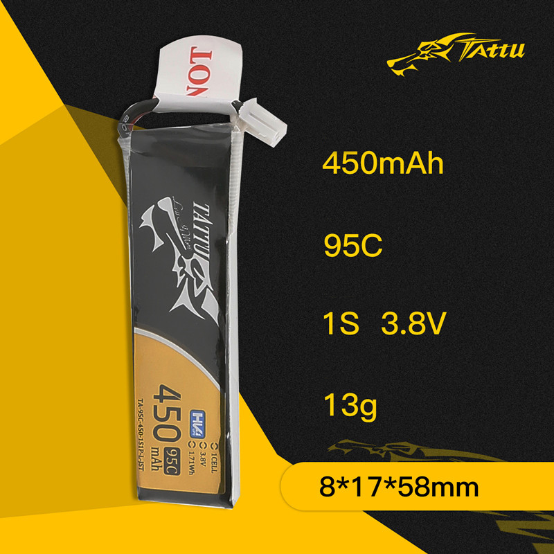 3 pçs nova tattu 450/500/550ma - Drone Battery Lipo avaliação e preço